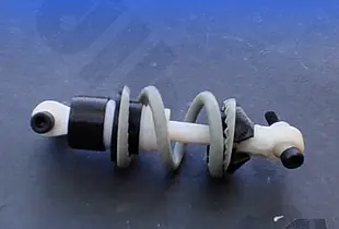 MyRCCar 100% 3D Printable 1/10 RC Car Standard Shocks without oil, including springs, from 55mm to 100mm