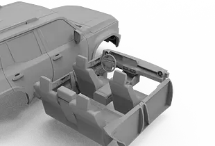 Interior for Land Cruiser Prado 250