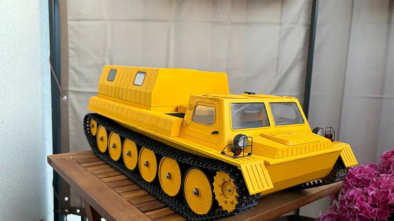 GAZ 71 tracked vehicle 1/10