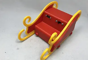 Santa Sleigh, WiFi Edition