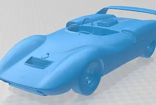 De Tomaso P70 2025 Printable Car 