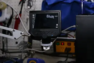 MICROPHONE BOOM MICROSCOPE BRACKET