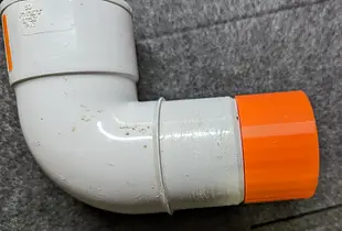 Male extension for Ø 50mm PVC pipe