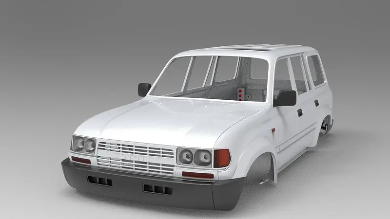 Land Cruiser 80 STL RC 313mm