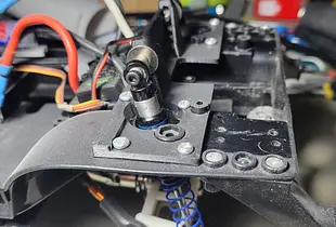 Tamiya CC01 90mm Rear Shock modification (easy to do)