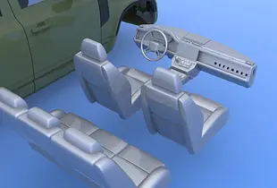 Interior for Land Rover New 2024