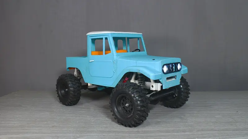RC Offroad 1:10 complete kit chassis and body