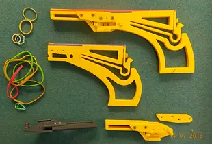 Pistolet à élastique -G2- Rubber Band Gun