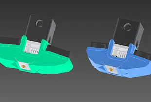 Solid UM2 + UM2Go Fanducts (with aluminium sheet shielding)