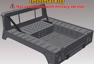 PICKUP 6x6 conversion kit (minimal) by AN3DRC