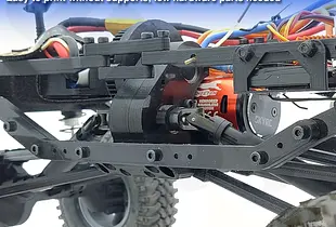 MyRCCar Mr. Crawley Gearbox / Transmission, SCX10 style