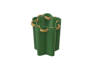 Starry Blooms 3D Starshape Flower Vase