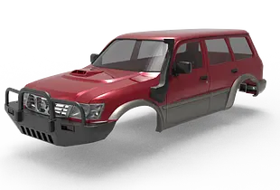 Custom bumper NISSAN PATROL Y61 GR 5 DOOR