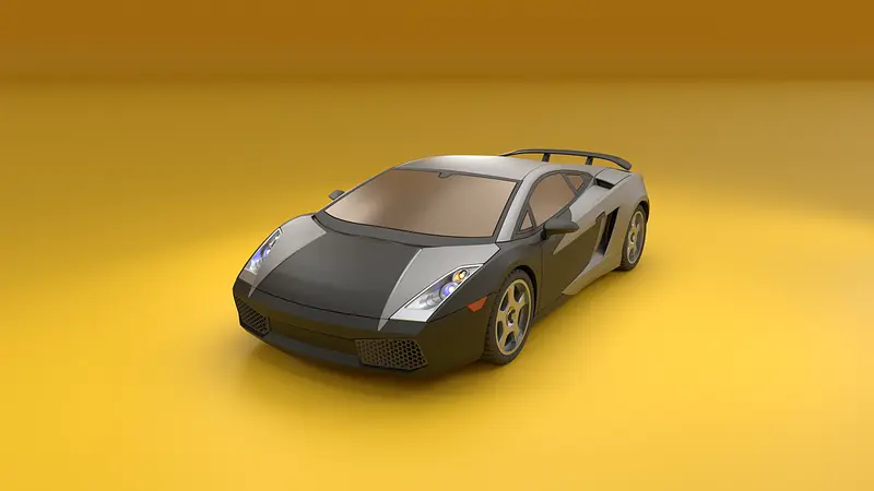 RC 1/10 Gallardo - Blacklist #6
