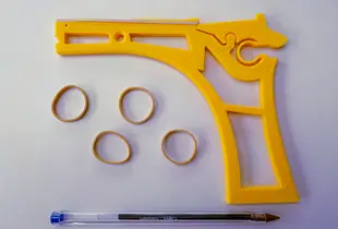 Pistolet à élastique - Rubber Band Gun