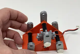 A 3D Printed Simple "Walking" Mechanism
