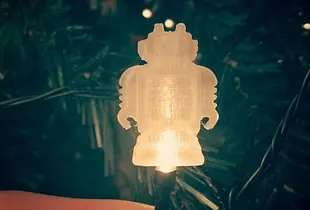 Christmas light Robot