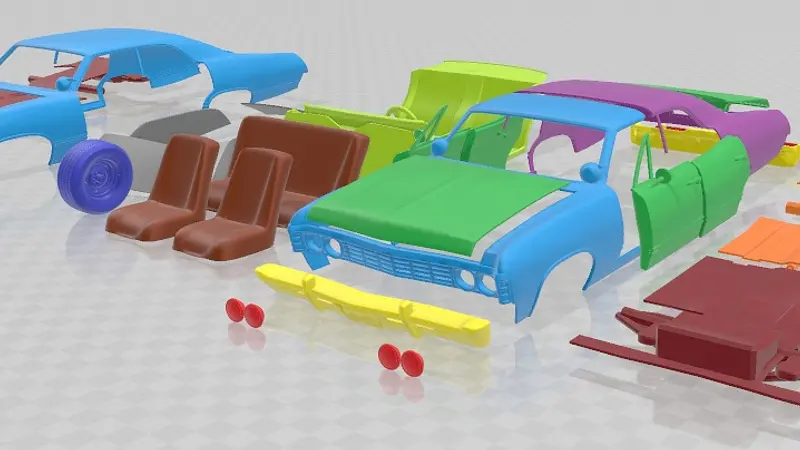 Chevrolet Impala 1967 Printable Car 