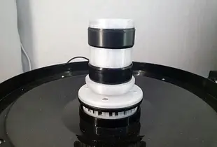 Spool holder for Clas Ohlson fruit dryer.