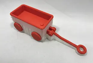 PLA / PVA Little Red Wagon