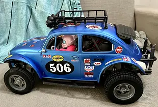 REAR BLINDS OF THE TAMIYA SAND SCORCHER