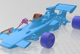 Lotus 72d John Player Special 1970 Printable Car