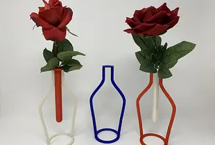 3D Printing Maker Design Lab's Silhouette Vases.