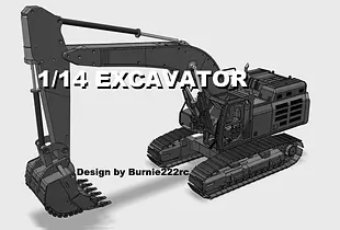 1/14 Kitten E394 - Excavator