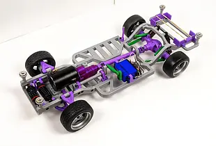 1:10 RC Drift Muscle Car chassis