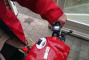 Odometer mount compatible with Cordo CRD S