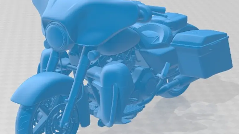 Harley Davidson Street Glide 2015 Printable Motorbike 