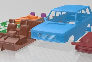 Range Rover Camel Trophy 1981 Printable Car 